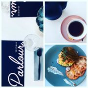 la-food-bank_my-favorite-meal-MyFavoriteMeal-4-180x180 A collage depicting a cafe table setup illustrates a menu beside a cup of tea and a plate with an egg dish and sliced tomatoes, reminiscent of the fresh ingredients supported by the Los Angeles Regional Food Bank.