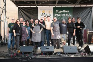 Group of Chefs at Food Bank