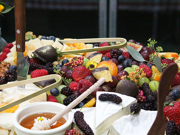 Cheese and fruit