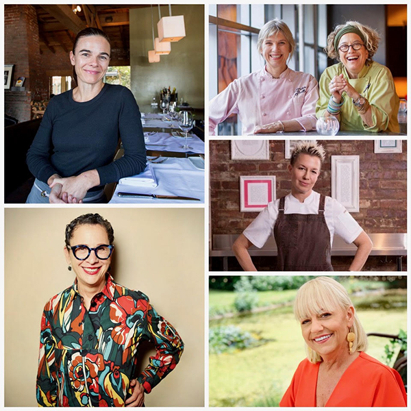 ChefPhoto_Small Collage of Chefs Suzanne Goin, Mary Sue Milliken, Susan Feniger, Sherry Yard, Elizabeth Falkner, Nancy Silverton