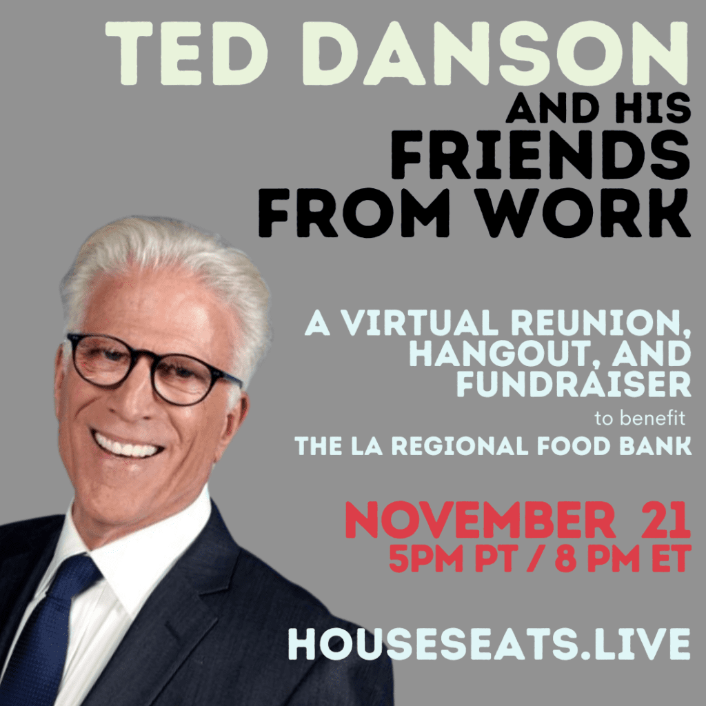 Ted Danson and his friends from work