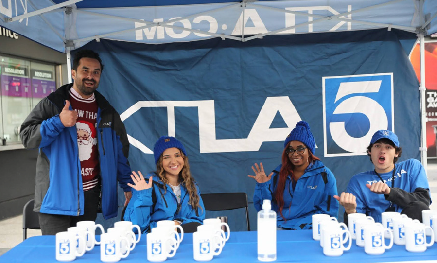 KTLA5 Food Drive