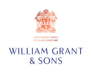 WGS LOGO White & Copper William Grant & Sons logo