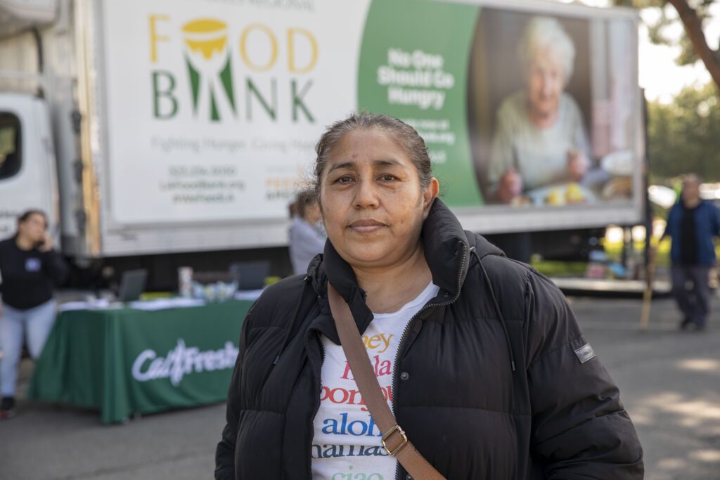 Alicia Ruiz, food recipient