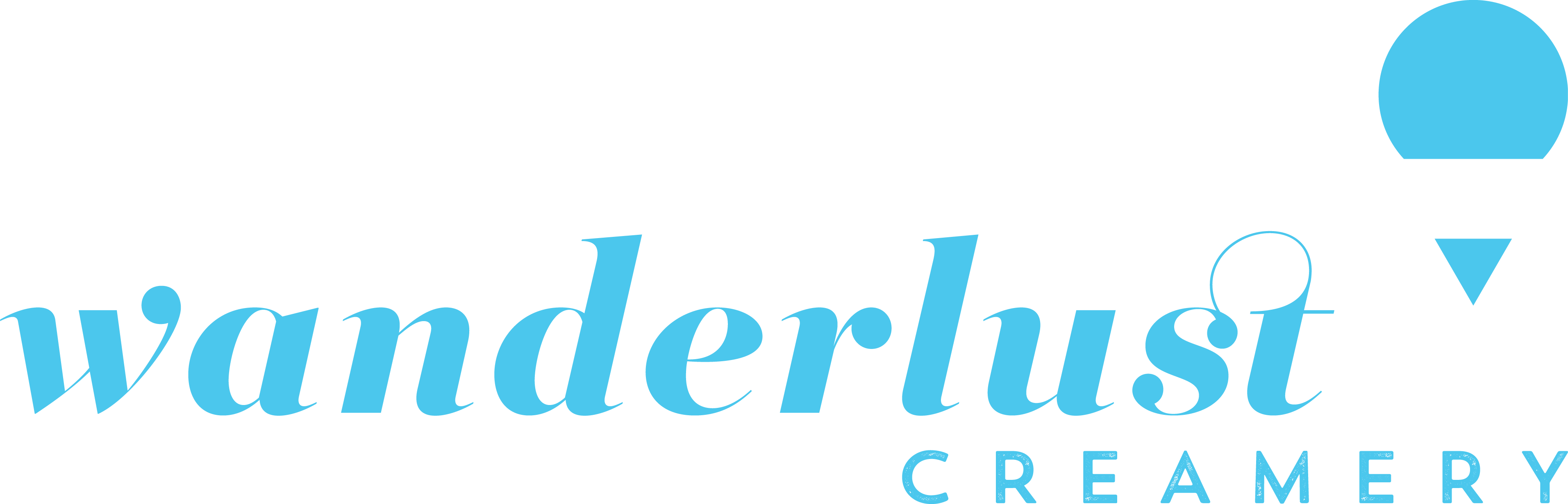 wanderlust creamery logo