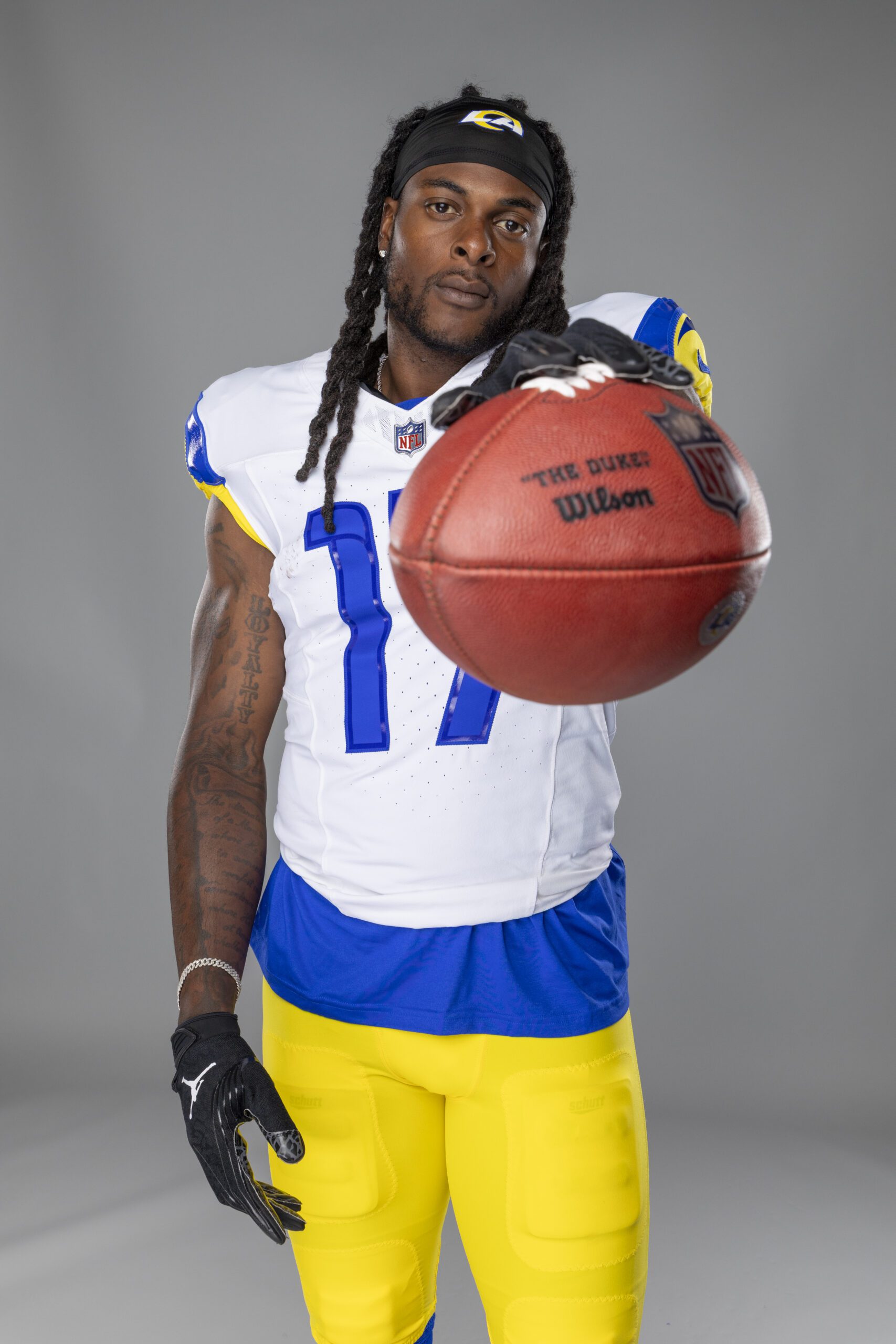 Los Angeles Rams 2025 Media Day Portraits Davante Adams