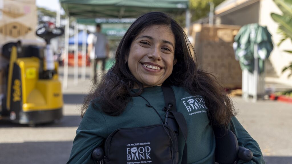 Meet Maria: The Food Bank Volunteer Lifting Up Her Community With a Smile