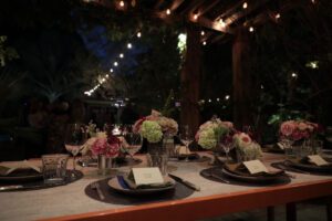 a million reasons table setting