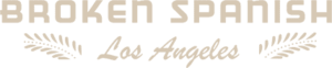 ray-garcia-logo-broken-spanish The image shows a minimalistic design with three horizontal lines and one vertical line on a beige background, resembling a stylized letter "E" or symbol, reminiscent of the Los Angeles Regional Food Bank's commitment to simplicity and effectiveness in its mission.