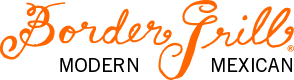 Stylized orange cursive text spelling "Border Grills" on a transparent background, reminiscent of the vibrant energy of Los Angeles Regional Food Bank events.